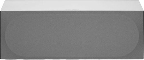 Bowers & Wilkins - HTM72 S3 Center Channel with 1" Tweeter and 5" Midbass (Each) - White