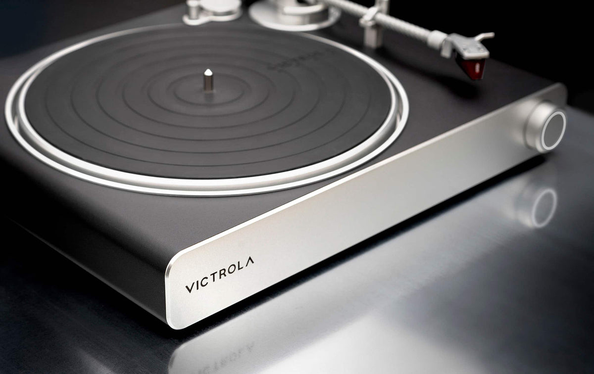Victrola - Stream Carbon Turntable - Works with Sonos - Black/Silver