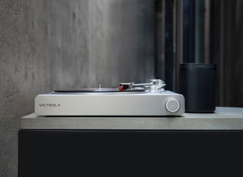 Victrola - Stream Carbon Turntable - Works with Sonos - Black/Silver