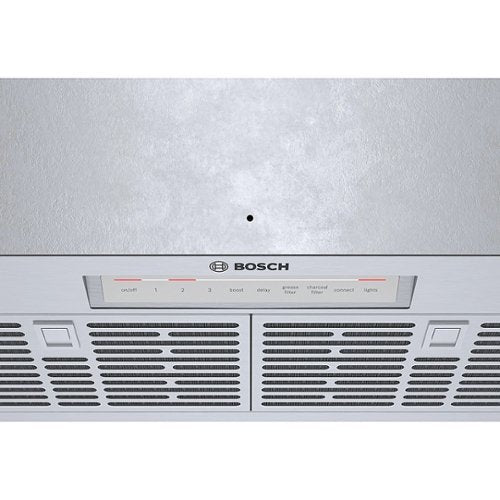 Bosch 300 Series - 36 inches - Externally Vented - Range Hood Insert - Stainless Steel