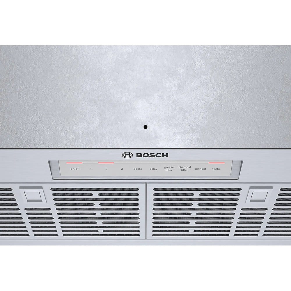 Bosch 300 Series - 36 inches - Externally Vented - Range Hood Insert - Stainless Steel