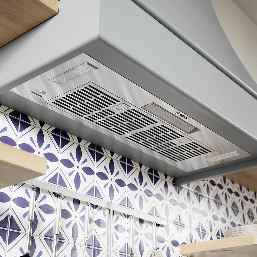 Bosch 300 Series - 36 inches - Externally Vented - Range Hood Insert - Stainless Steel