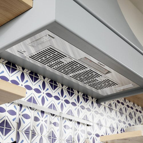 Bosch 300 Series - 36 inches - Externally Vented - Range Hood Insert - Stainless Steel