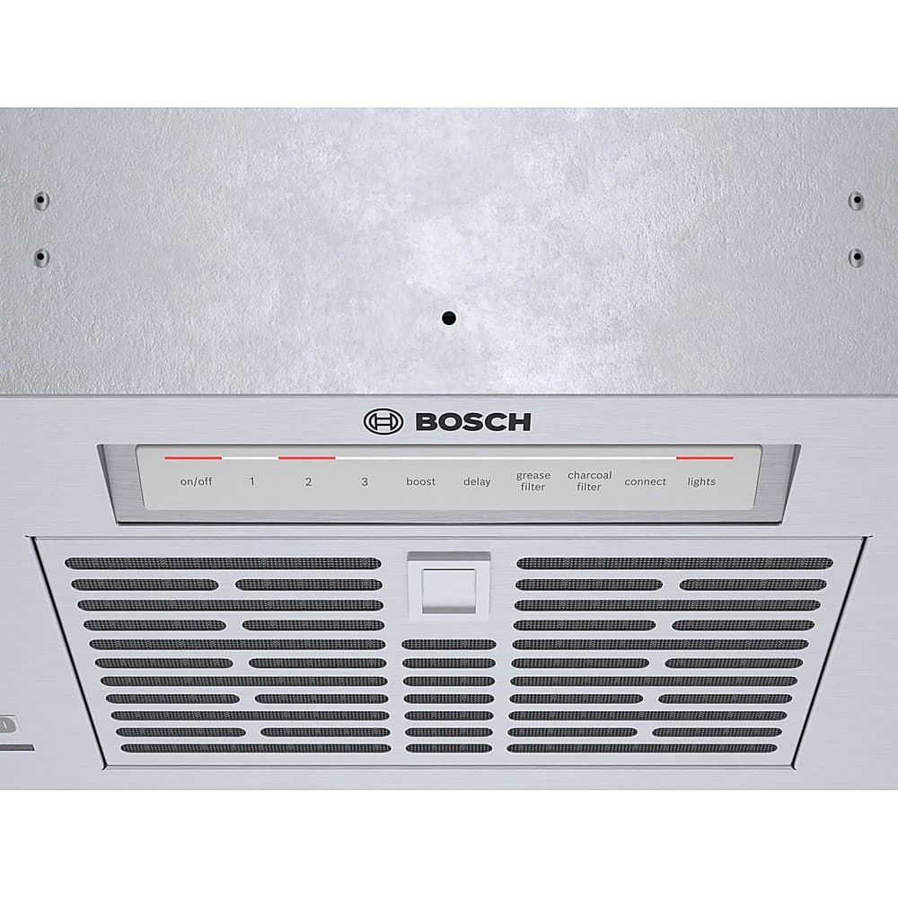 Bosch 300 Series - 24 inches - Externally Vented - Range Hood Insert - Stainless Steel