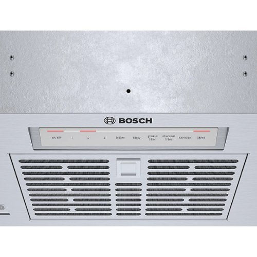 Bosch 300 Series - 24 inches - Externally Vented - Range Hood Insert - Stainless Steel