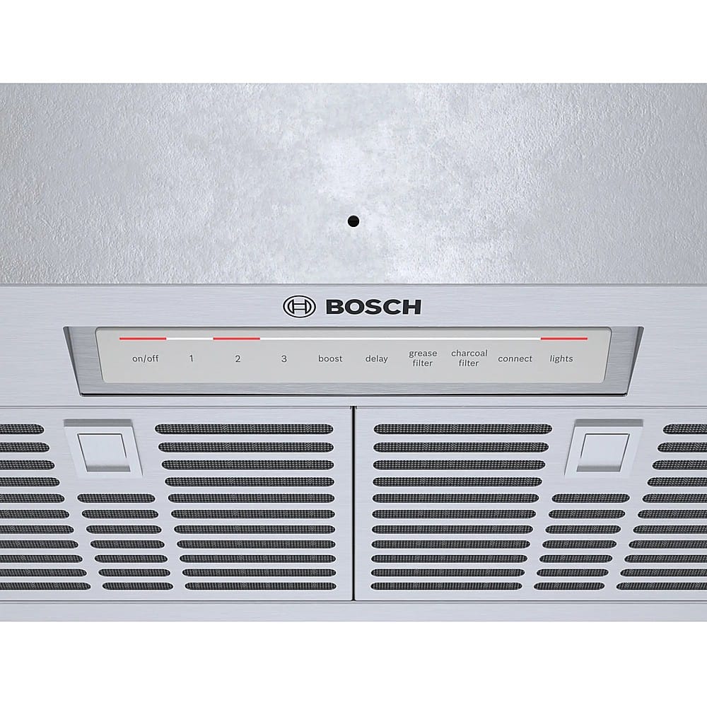 Bosch 300 Series - 30 inches - Externally Vented - Range Hood Insert - Stainless Steel