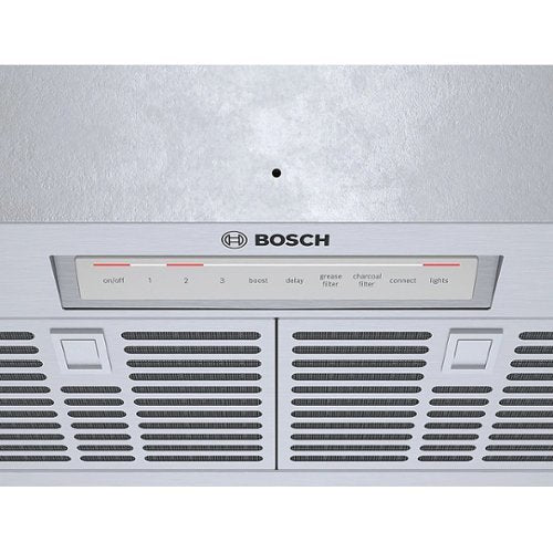 Bosch 300 Series - 30 inches - Externally Vented - Range Hood Insert - Stainless Steel