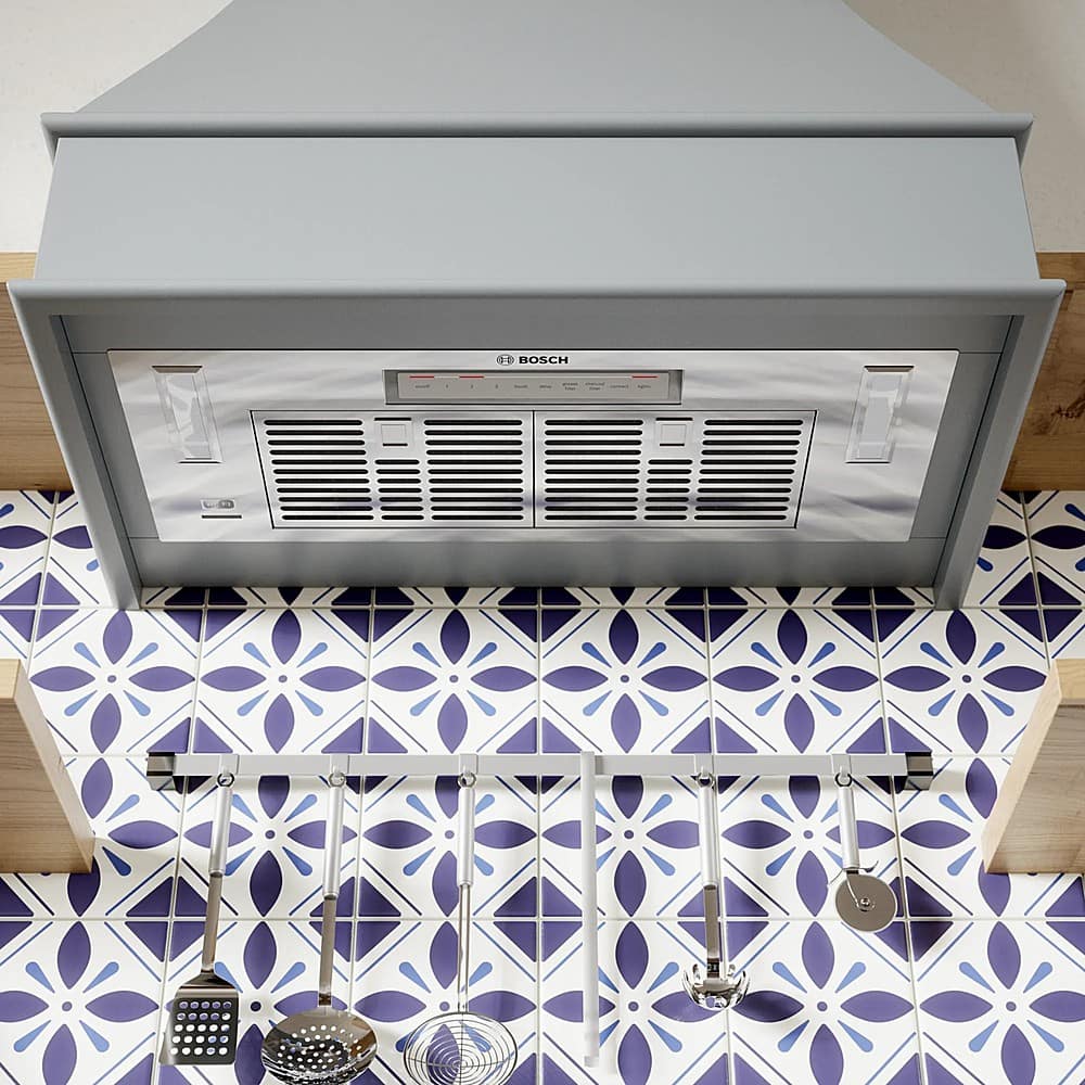 Bosch 300 Series - 30 inches - Externally Vented - Range Hood Insert - Stainless Steel