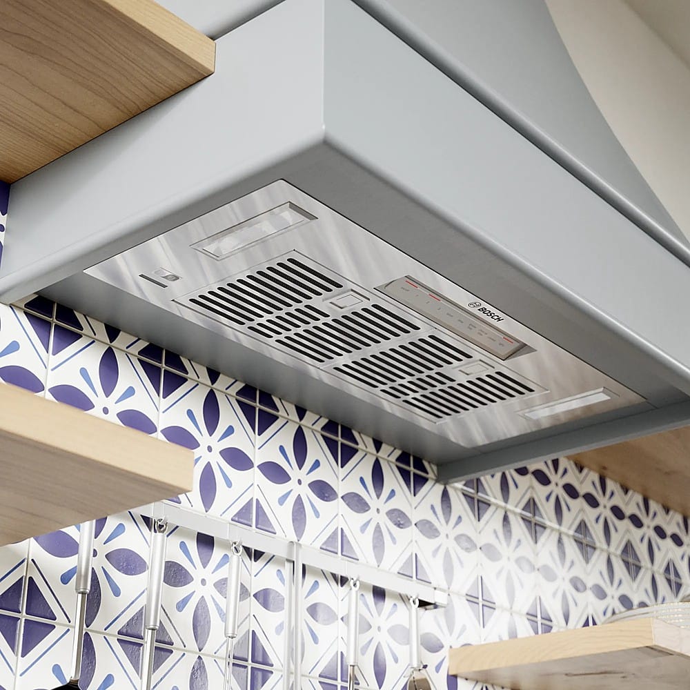 Bosch 300 Series - 30 inches - Externally Vented - Range Hood Insert - Stainless Steel