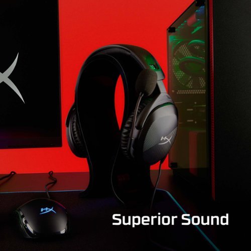 HyperX - Cloud Stinger 2 Wired Gaming Headset for PC - Black
