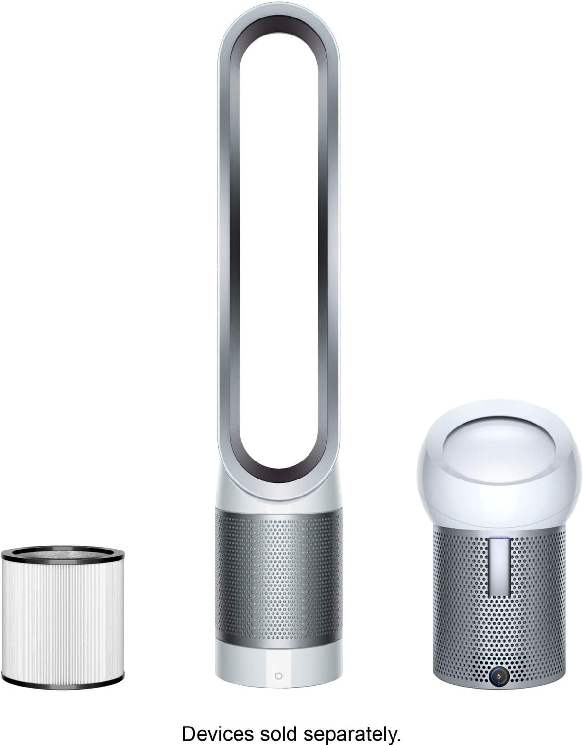 Dyson - 360° Glass HEPA Filter (TP01, TP02, BP01) - White