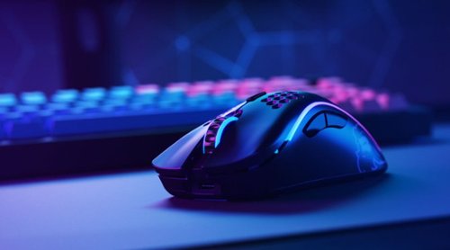 Glorious - Model D Lightweight Wireless Optical Gaming Mouse with Customizable RGB - Wireless - Matte Black