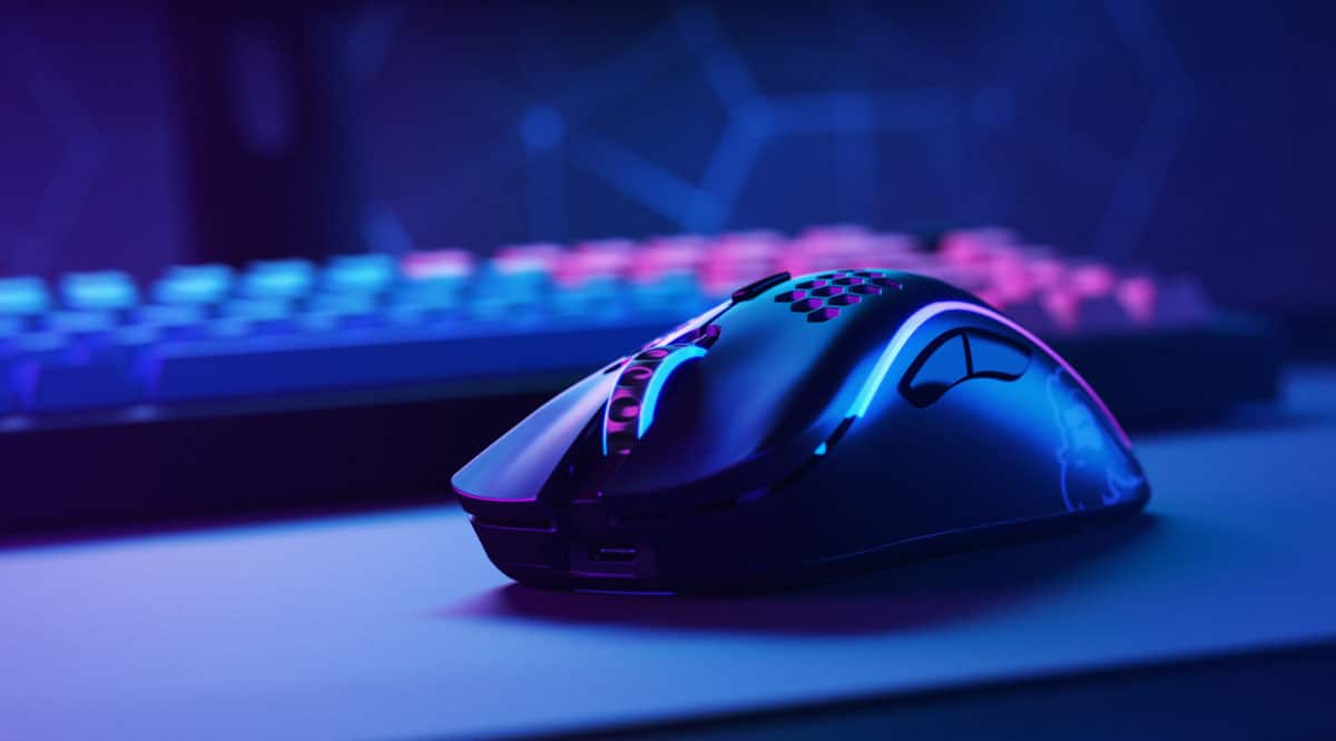Glorious - Model D Lightweight Wireless Optical Gaming Mouse with Customizable RGB - Wireless - Matte Black