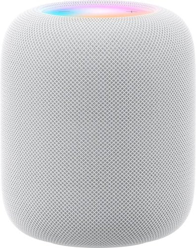 Apple - HomePod (2nd Generation) Smart Speaker with Siri - White