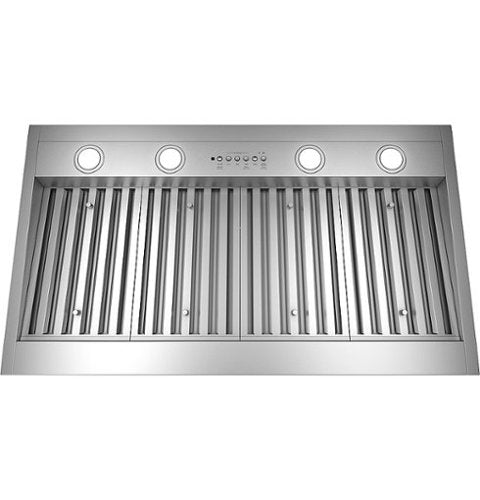 GE Profile - 42 inches - Externally Vented - Range Hood Insert - Custom Panel ready