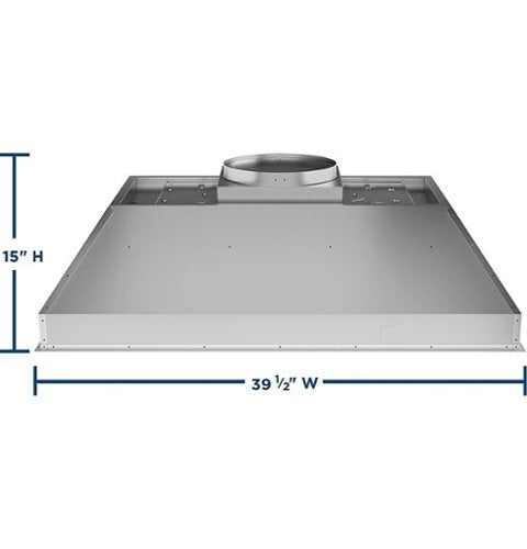 GE Profile - 42 inches - Externally Vented - Range Hood Insert - Custom Panel ready