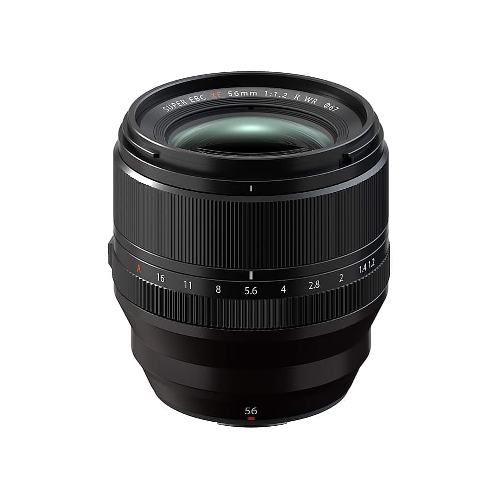 Fujifilm - FUJINON XF56MMF1.2 R WR Lens - Black