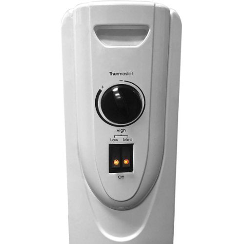 Lifesmart - 1500W Oil Filled Radiator - White