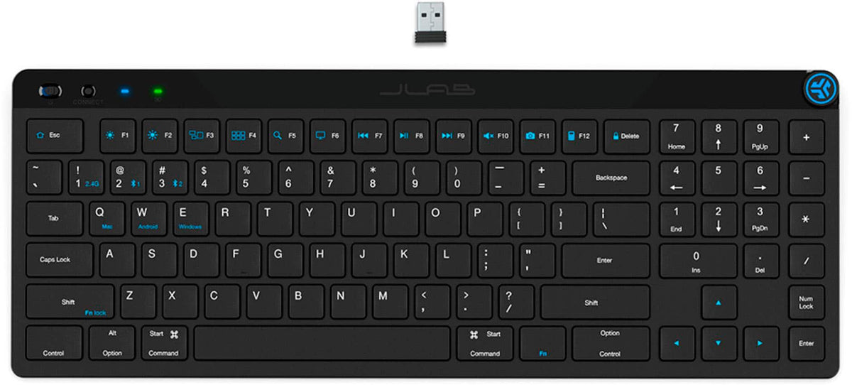 JLab - JBuds Wireless Keyboard - Black