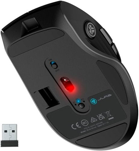 JLab - JBuds Wireless Mouse - Wireless - Black