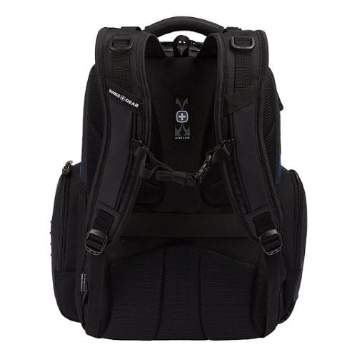 SwissGear - Gamer Backpack fits up to 17.3" laptops - Black