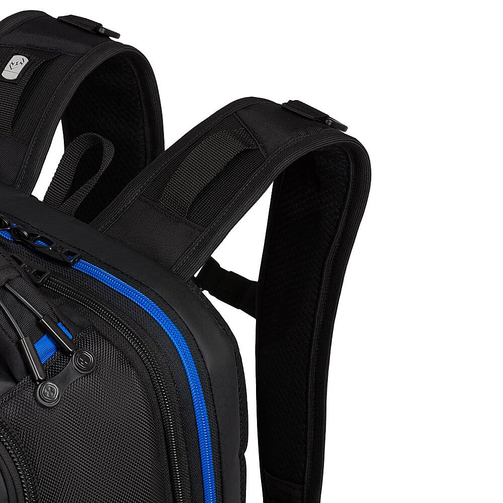 SwissGear - Gamer Backpack fits up to 17.3" laptops - Black