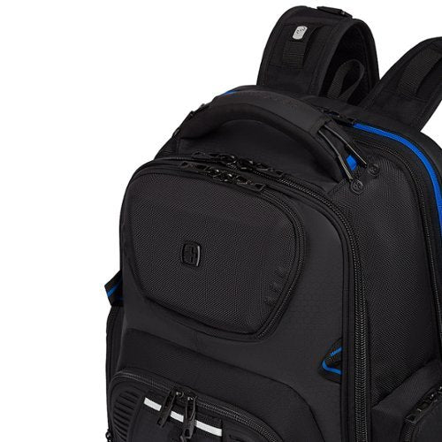 SwissGear - Gamer Backpack fits up to 17.3" laptops - Black