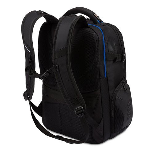 SwissGear - Speed-run Gamer Backpack fits up to 17.3" laptops - Black