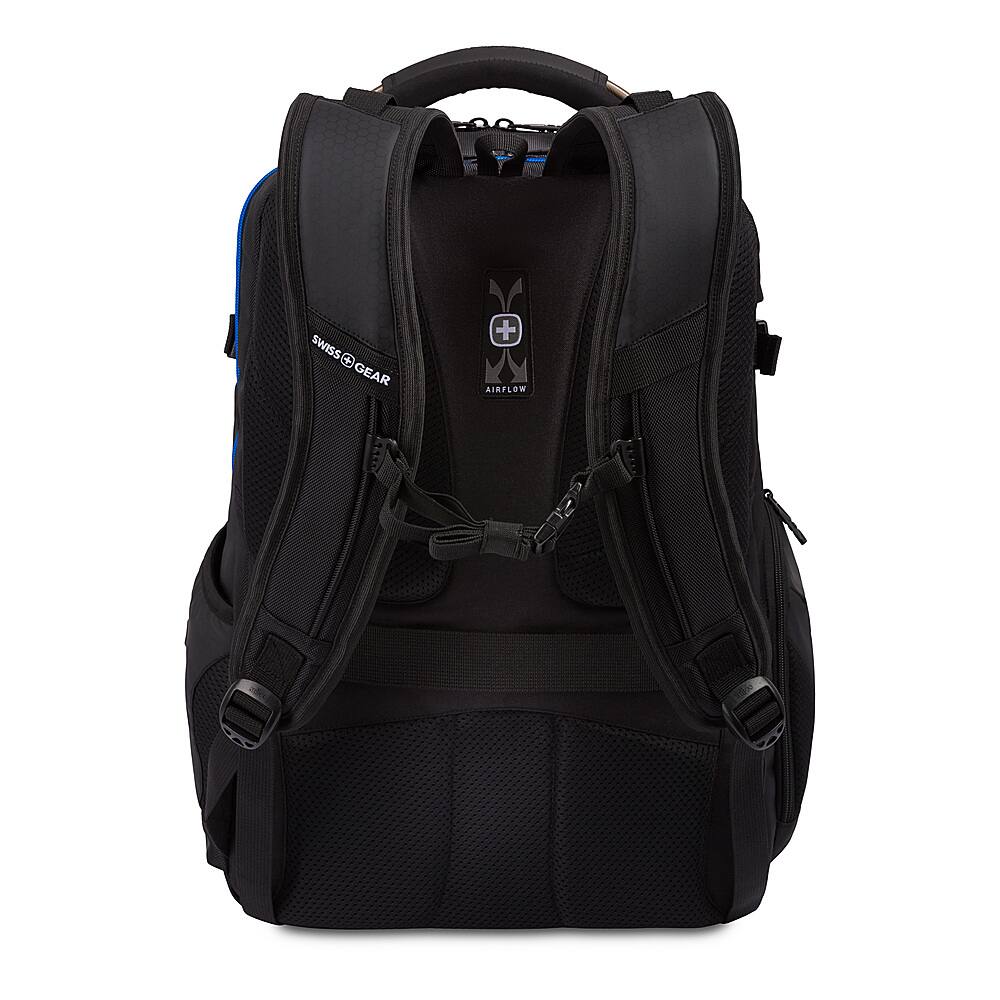 SwissGear - Speed-run Gamer Backpack fits up to 17.3" laptops - Black