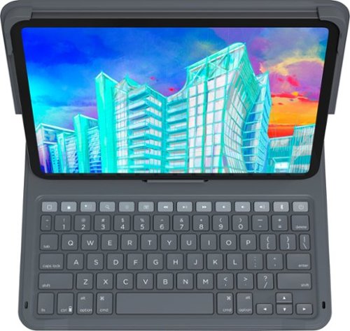 ZAGG - Messenger Folio 2 Keyboard & Case for Apple iPad 11" (A16) iPad 10.9" (Gen 10) - Black