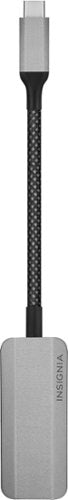 Insignia™ - USB-C to Ethernet Adapter - Black