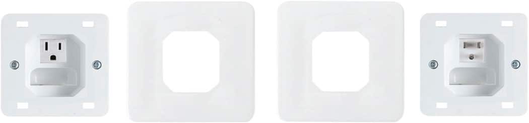 Metra - Helios In-Wall Power Outlet Relocation Kit - Multi