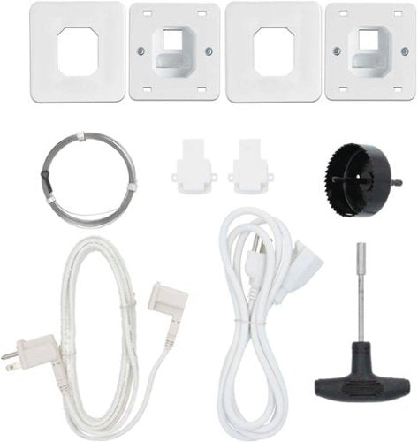 Metra - Helios In-Wall Power Outlet Relocation Kit - Multi