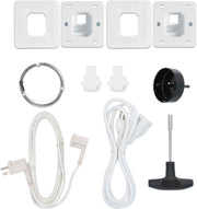 Metra - Helios In-Wall Power Outlet Relocation Kit - Multi
