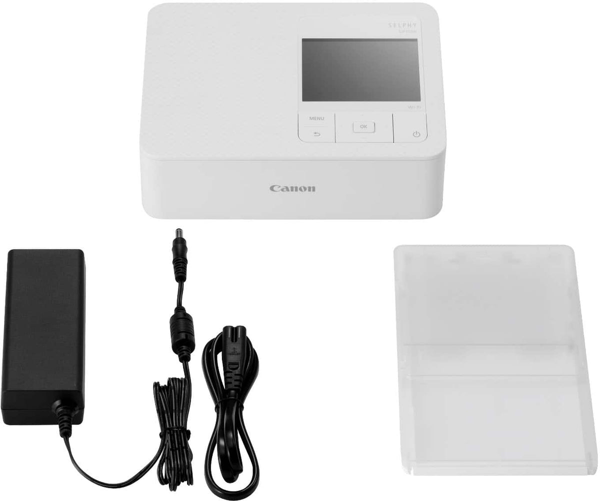 Canon - SELPHY CP1500 Wireless Compact Photo Printer - White