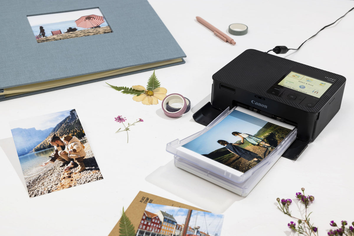 Canon - SELPHY CP1500 Wireless Compact Photo Printer - White