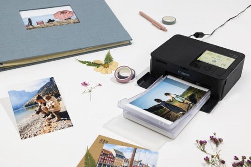 Canon - SELPHY CP1500 Wireless Compact Photo Printer - White