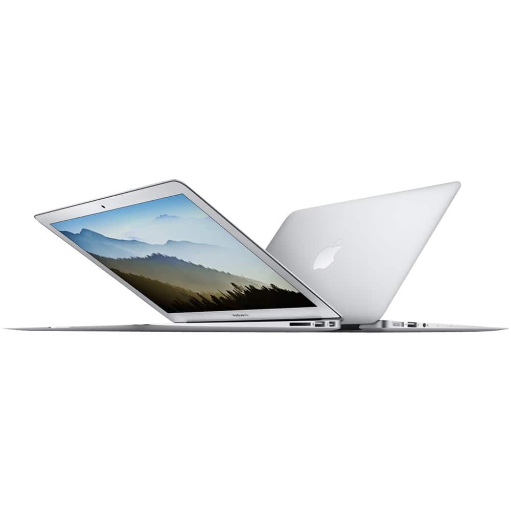 Apple - MacBook Air 13.3" Certified Refurbished - Intel Core i5 with 4GB Memory - 128GB Flash Storage SSD (2015) - Silver