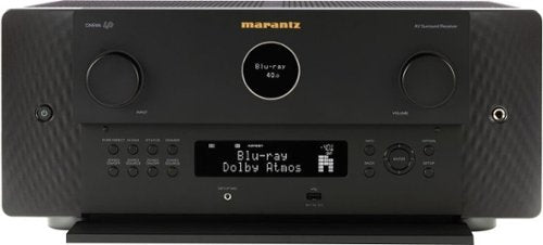 Marantz - Cinema 40 125W 9.4 Ch Bluetooth Capable with HEOS and Dolby Atmos 8K Ultra HD A/V Home Theater Receiver with Alexa - Black