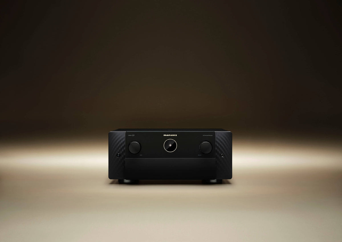 Marantz - Cinema 40 125W 9.4 Ch Bluetooth Capable with HEOS and Dolby Atmos 8K Ultra HD A/V Home Theater Receiver with Alexa - Black