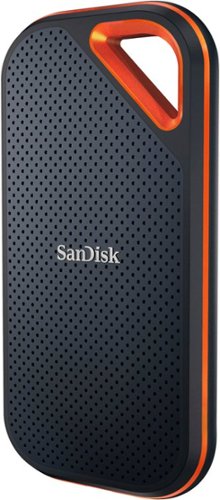 SANDISK - Extreme Pro Portable 4TB External USB-C NVMe SSD - Black