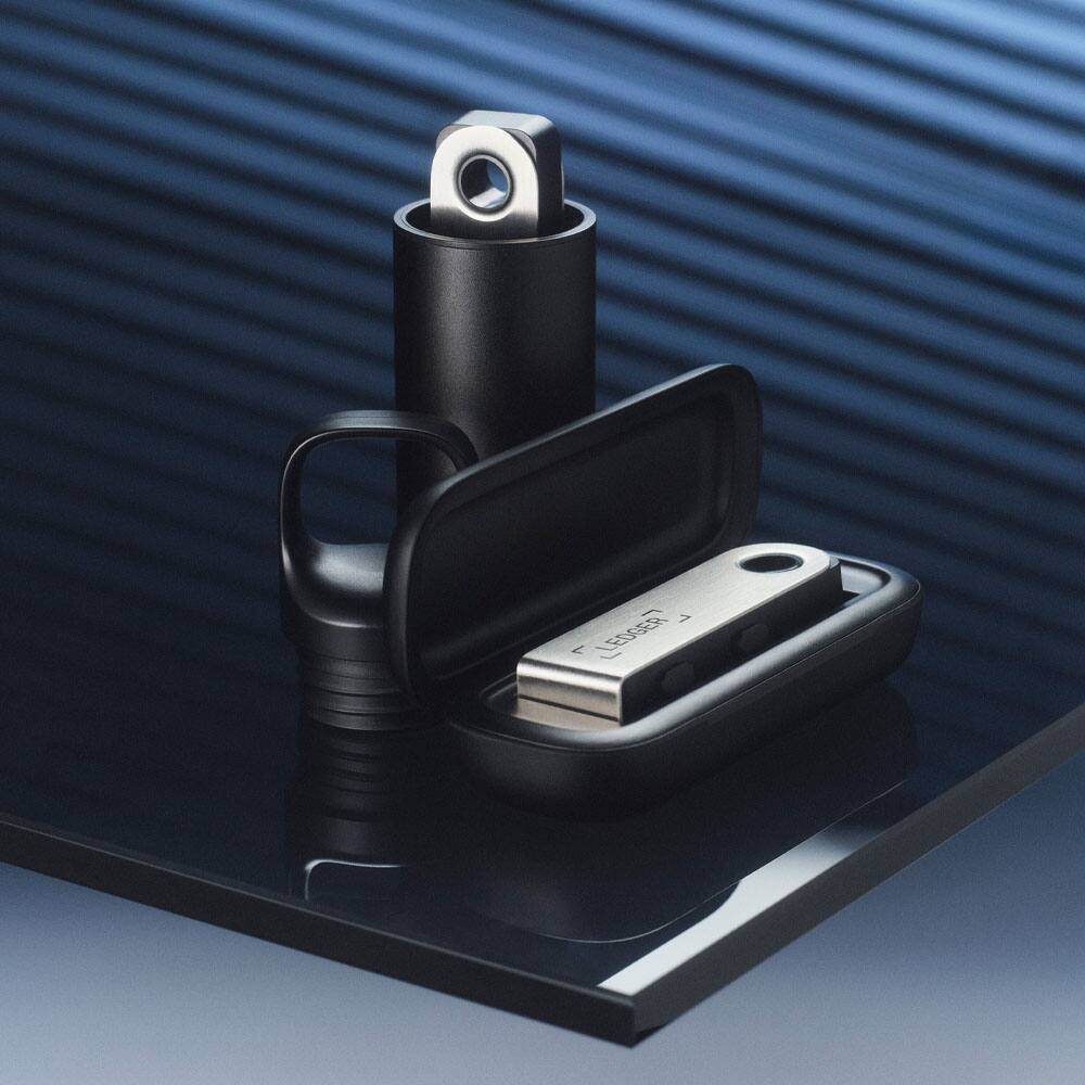 Ledger - Nano X Crypto Hardware Wallet Pod - Black