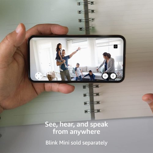 Blink - Mini Pan-Tilt Mount for Mini Smart Rotating Security Camera - White