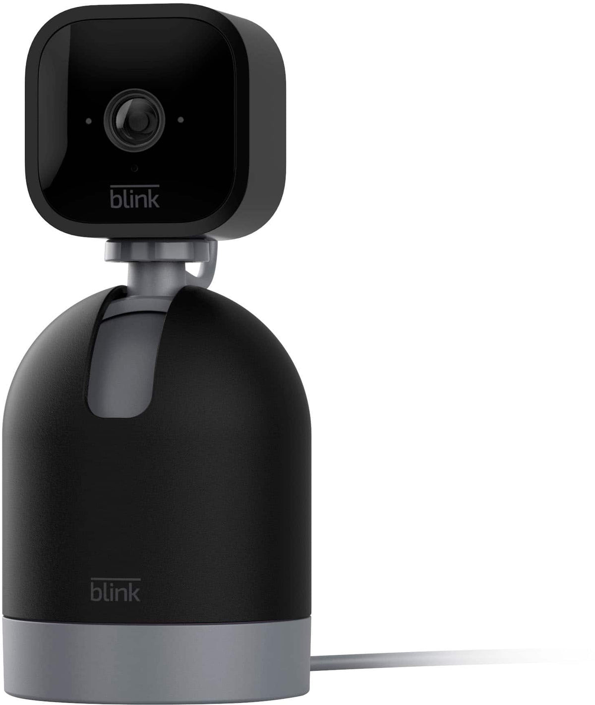Blink - Mini Pan-Tilt Camera - Rotating indoor plug-in smart security camera, two-way audio, HD video, motion detection - Black