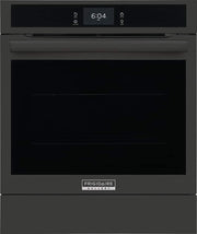 Frigidaire - Gallery 24" Built-In Single Electric Wall Oven with Air Fry - Black