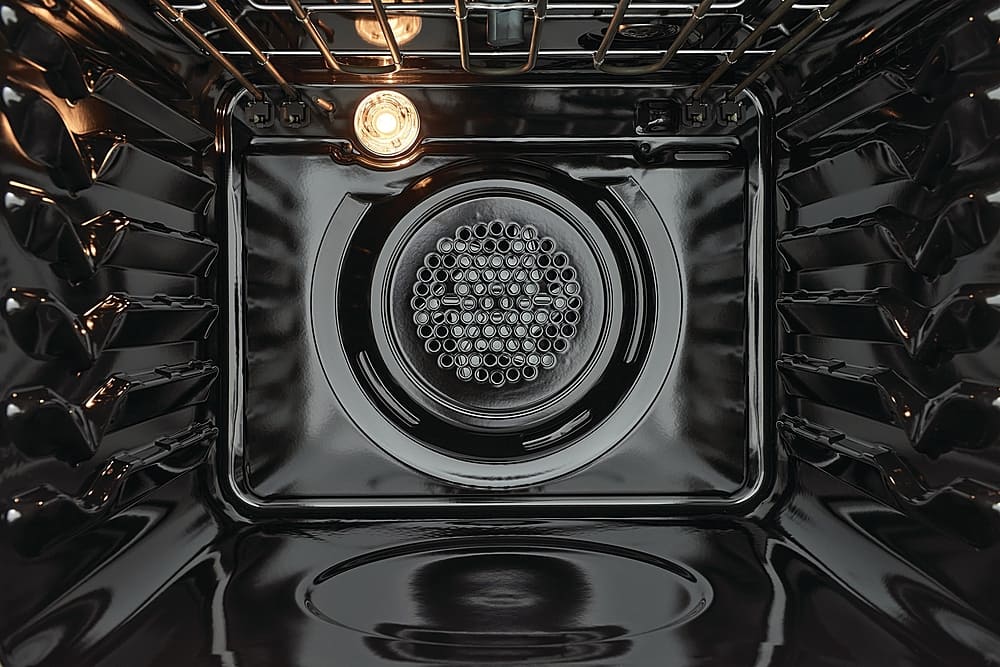 Frigidaire - Gallery 24" Built-In Single Electric Wall Oven with Air Fry - Black