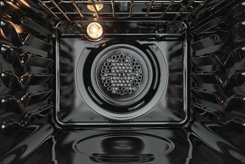 Frigidaire - Gallery 24" Built-In Single Electric Wall Oven with Air Fry - Black