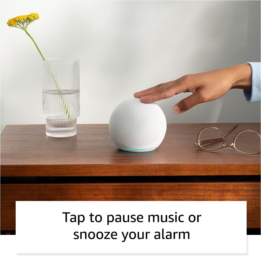 Amazon - Echo Dot (5th Gen, 2022 Release) Smart Speaker with Alexa - Deep Sea Blue
