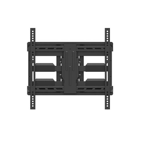 Kanto - Full Motion TV Wall Mount for Metal Studs for Most 34" to 65" TVs - Black