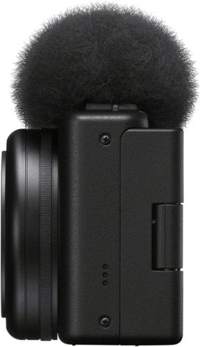 Sony - ZV-1F Vlog Camera for Content Creators and Vloggers - Black
